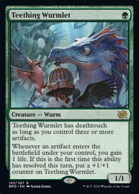 Teething Wurmlet (de Near Mint)
