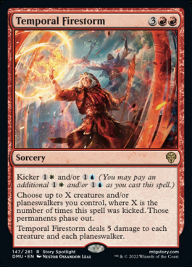 Temporal Firestorm (de Near Mint)