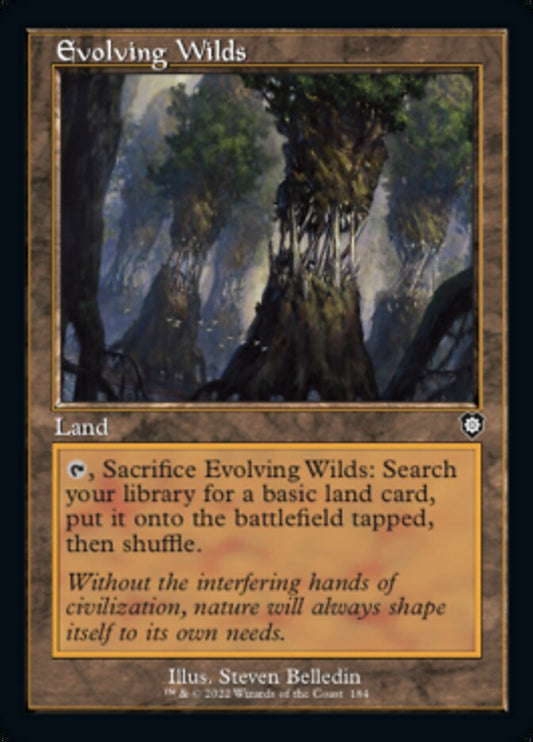 Evolving Wilds [Commander: The Brothers' War] (German)