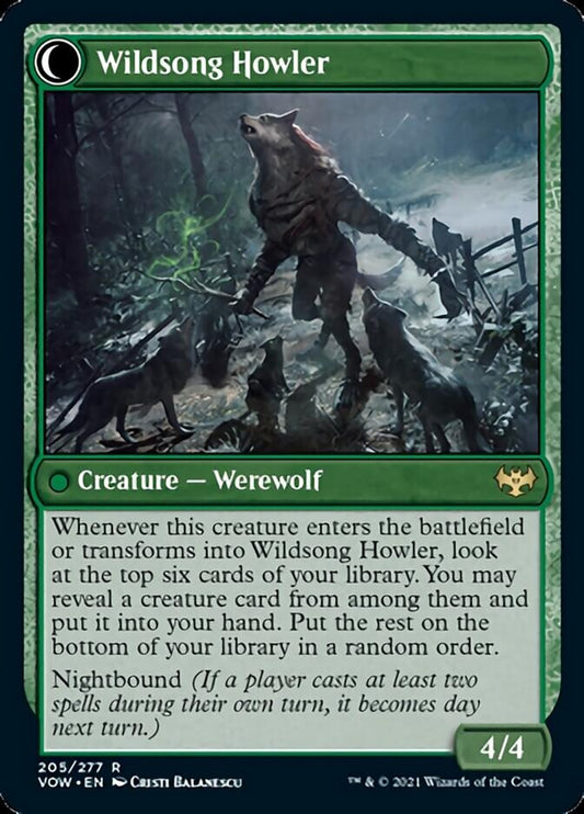 Howlpack Piper // Wildsong Howler (de Near Mint)