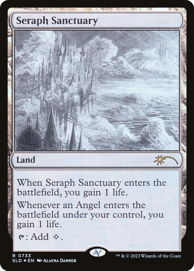 Seraph Sanctuary (Sketch, Near Mint Foil)