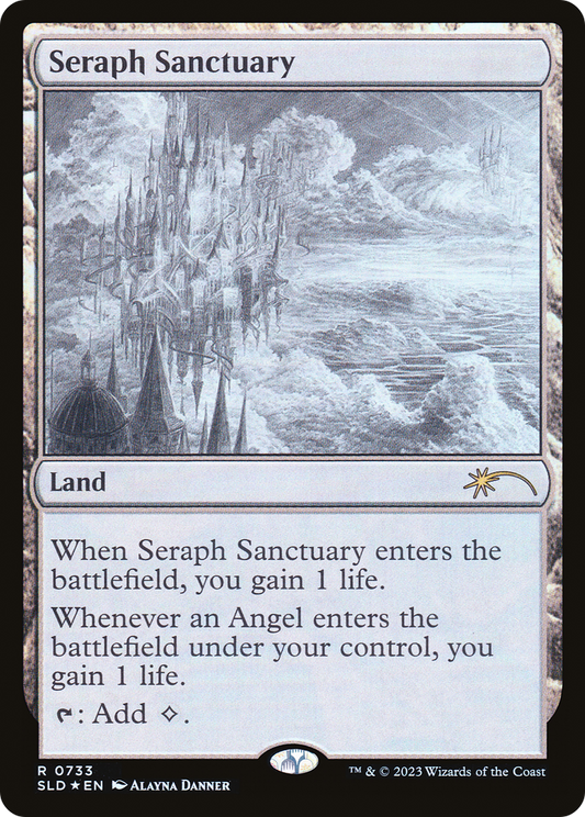 Seraph Sanctuary (Sketch, Near Mint Foil)