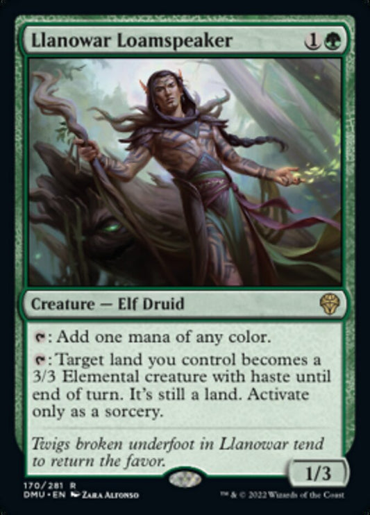 Llanowar Loamspeaker (de Near Mint)