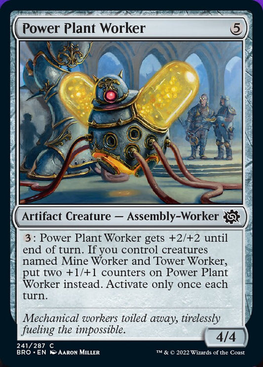 Power Plant Worker (de Near Mint)
