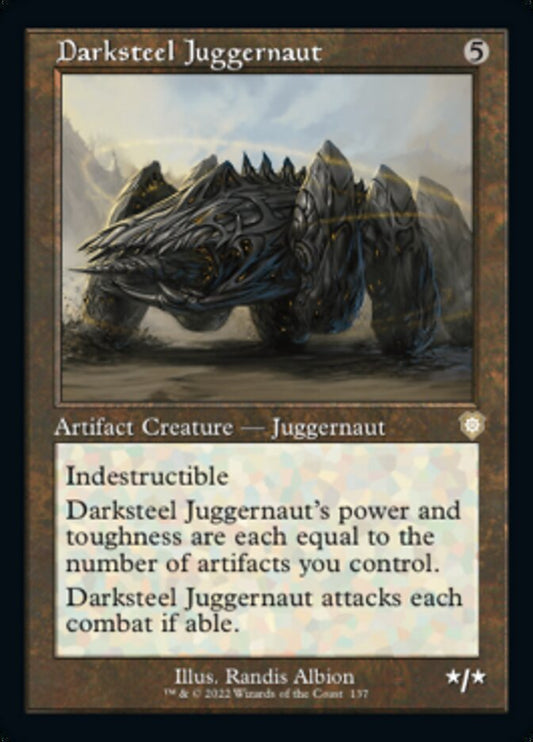 Darksteel Juggernaut [Commander: The Brothers' War] (German)