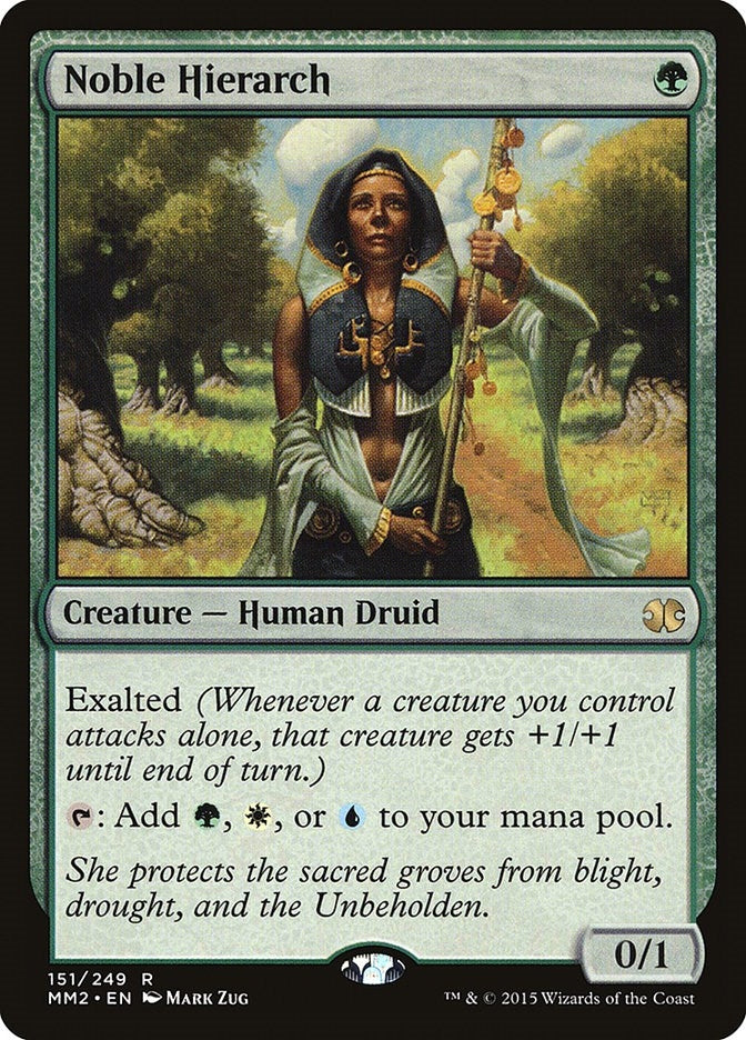 Noble Hierarch (en Slightly Played)