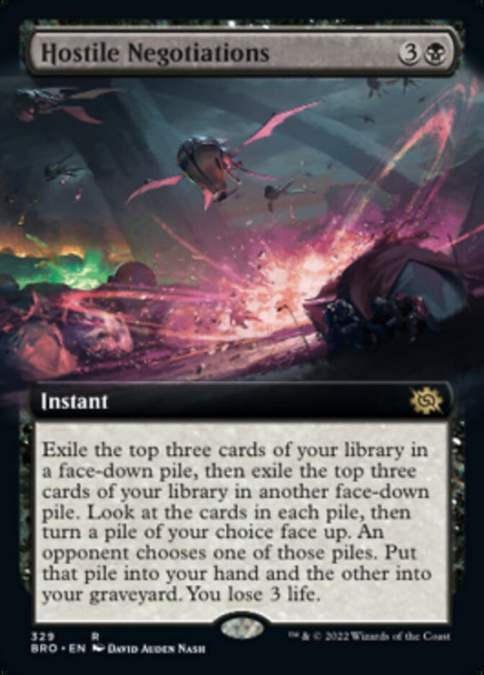 Hostile Negotiations (de Near Mint)