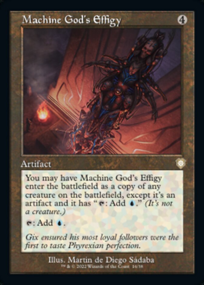 Machine God's Effigy [Commander: The Brothers' War] (German)