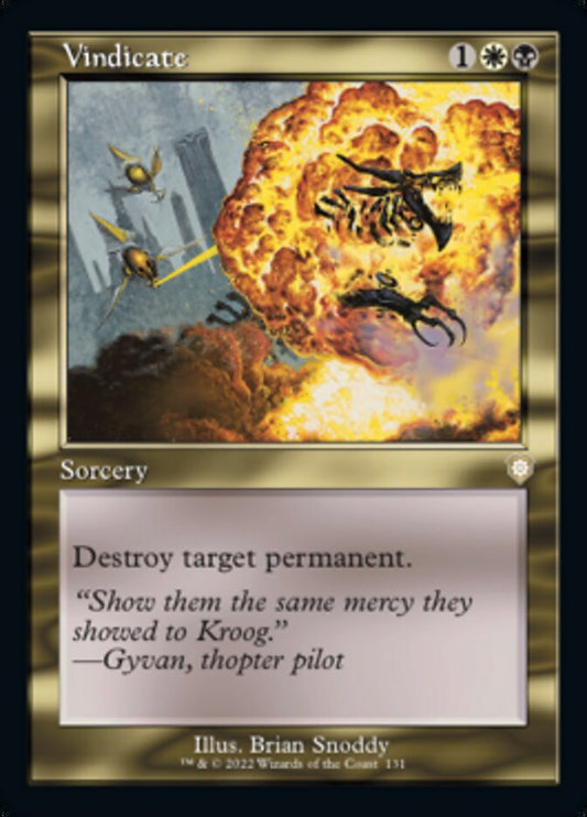 Vindicate [Commander: The Brothers' War] (German)