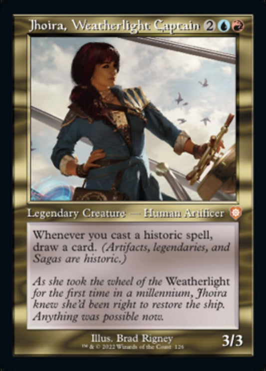 Jhoira, Weatherlight Captain [Commander: The Brothers' War] (German)
