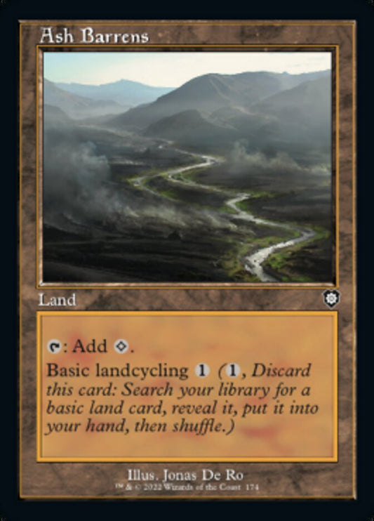 Ash Barrens [Commander: The Brothers' War] (German)