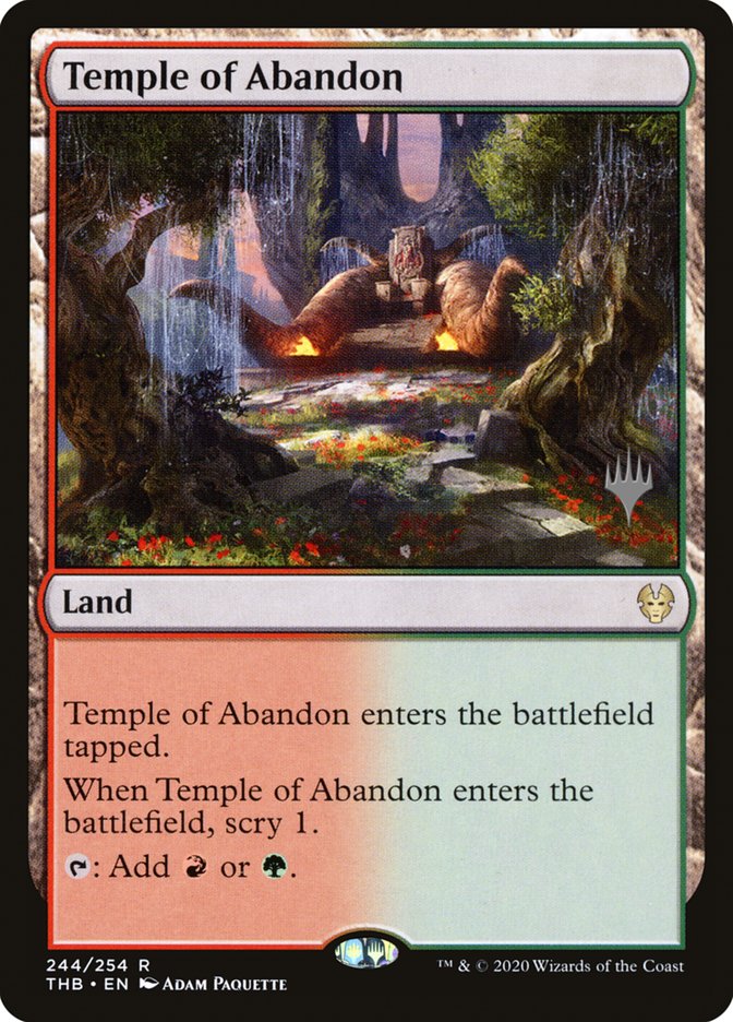 Temple of Abandon (V.1) (en Near Mint)