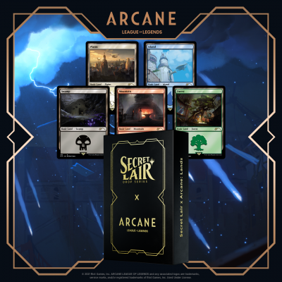Secret Lair Drop Series – Secret Lair x Arcane: Lands Nonfoil Edition
