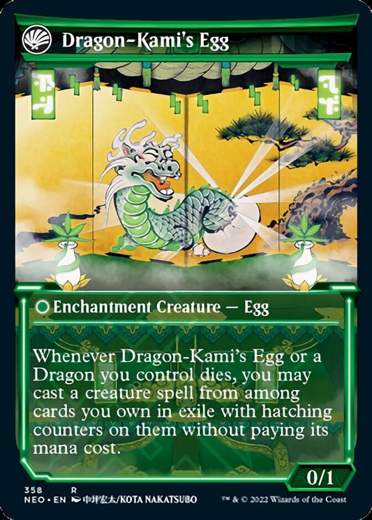 The Dragon-Kami Reborn // Dragon-Kami's Egg (V.1) (de Near Mint)