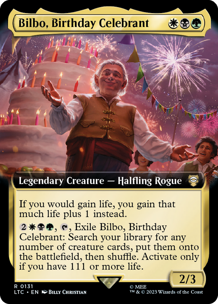 Bilbo, Birthday Celebrant (en Near Mint)