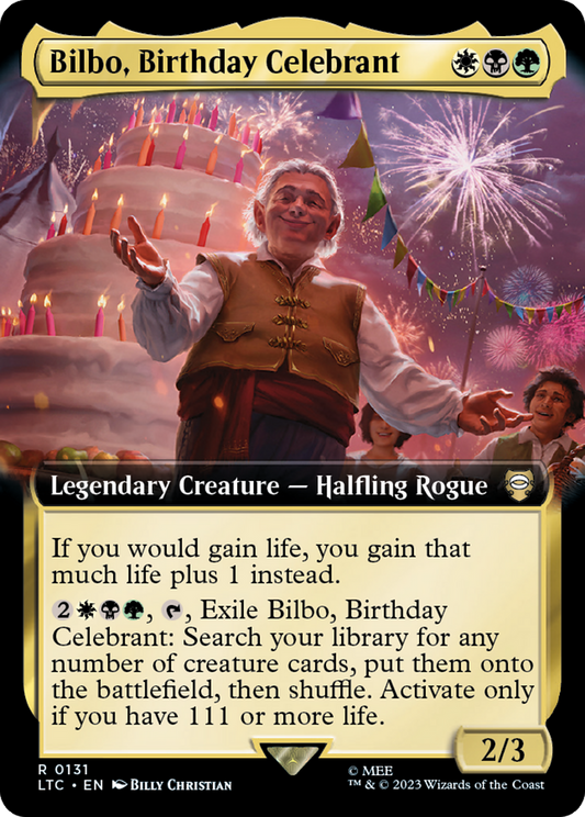 Bilbo, Birthday Celebrant (en Near Mint)