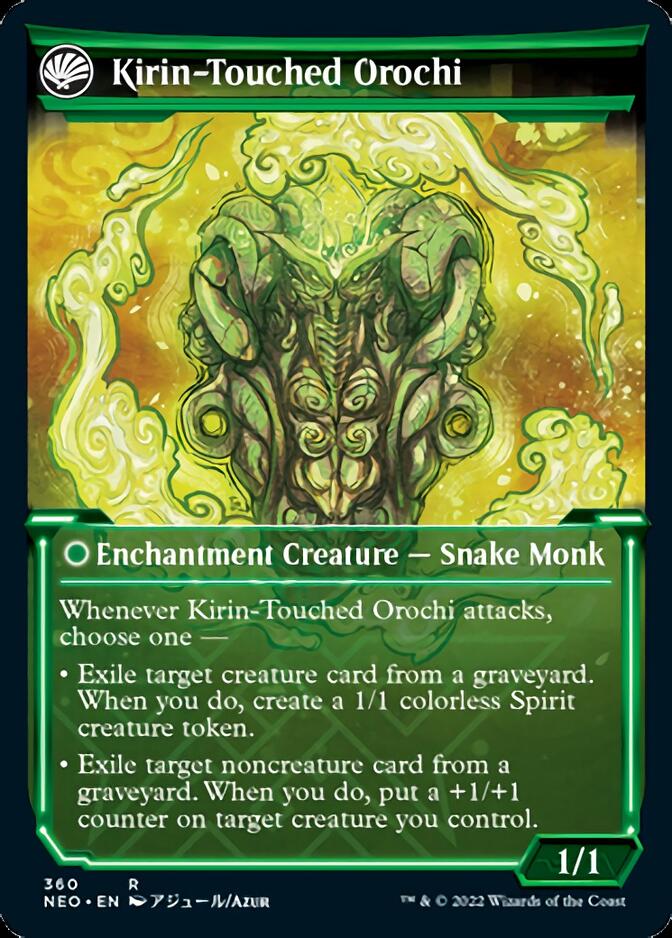 Teachings of the Kirin // Kirin-Touched Orochi (V.1) (de Near Mint)