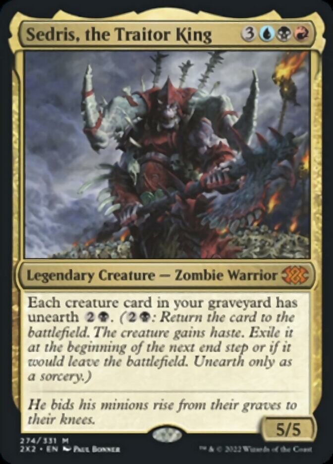 Sedris, the Traitor King (de Near Mint)