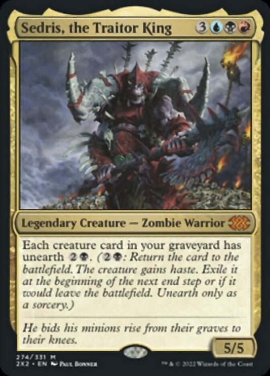 Sedris, the Traitor King (de Near Mint)