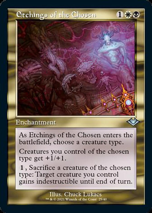 Etchings of the Chosen (V.1) (de Near Mint)