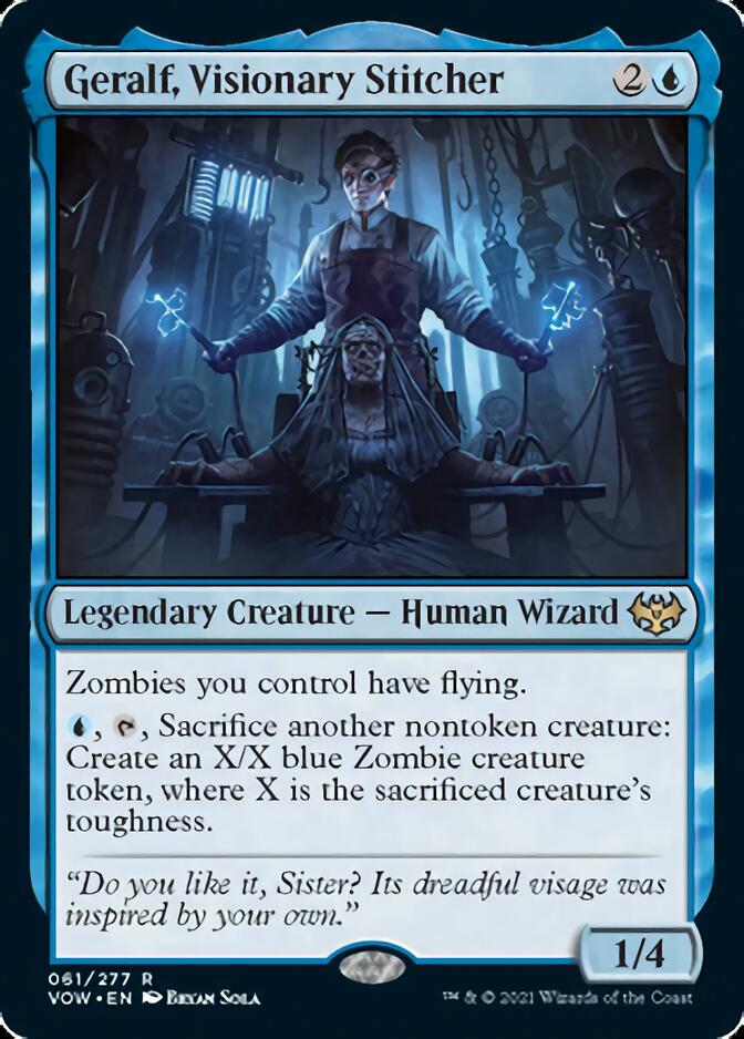 Geralf, Visionary Stitcher (de Near Mint)