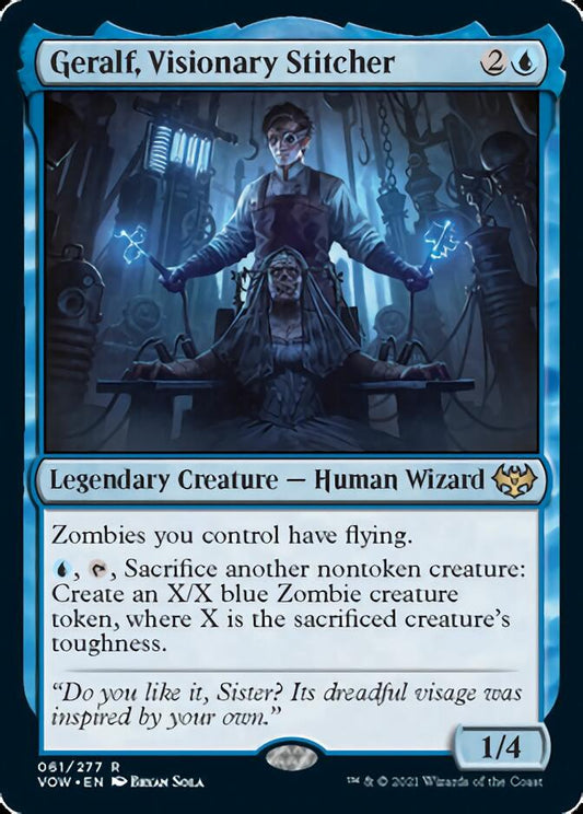 Geralf, Visionary Stitcher (de Near Mint)