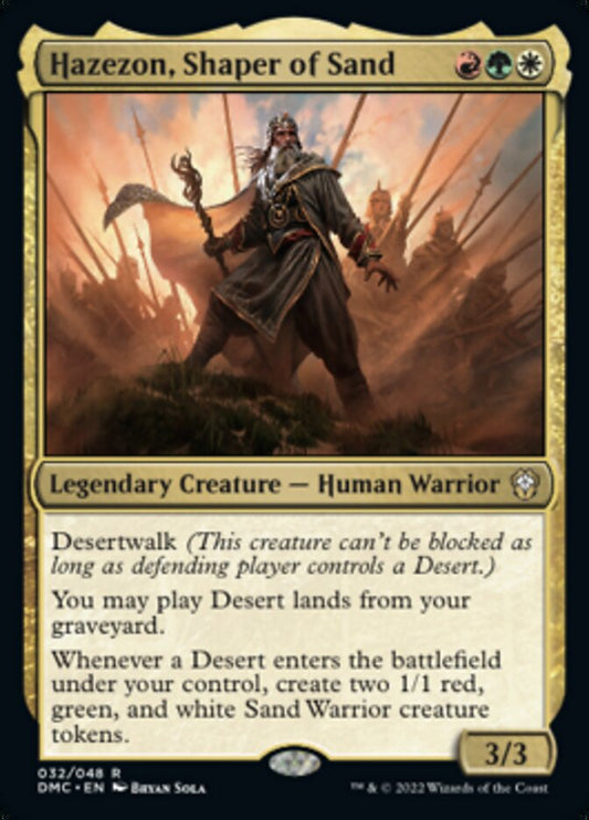 Hazezon, Shaper of Sand (de Near Mint)
