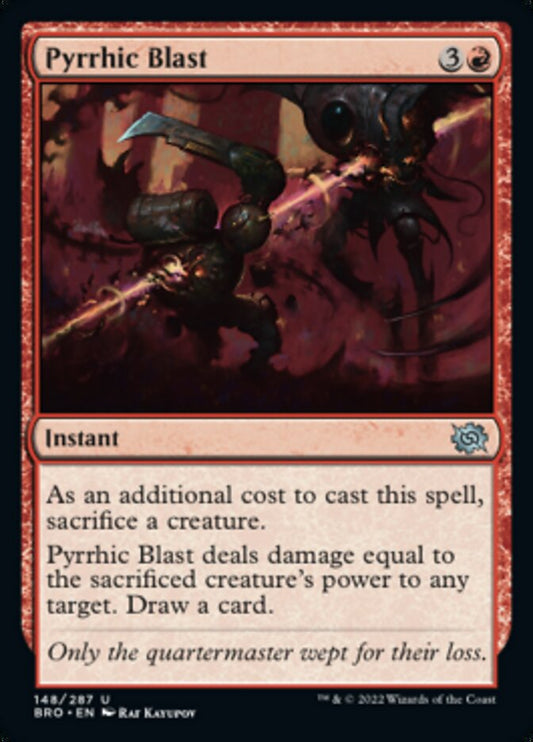 Pyrrhic Blast (de Near Mint)