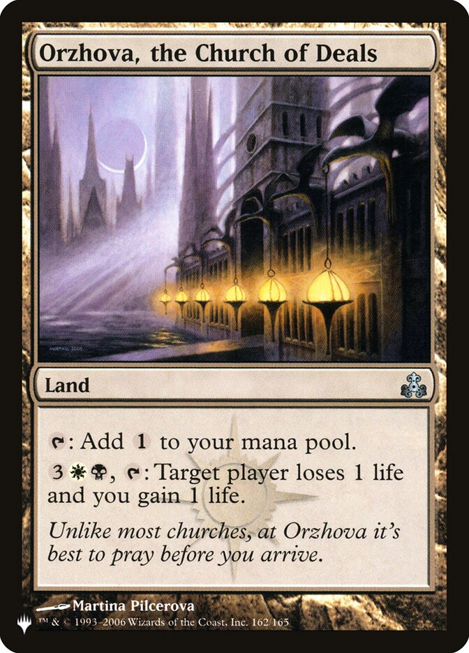 Orzhova, the Church of Deals (en Near Mint)