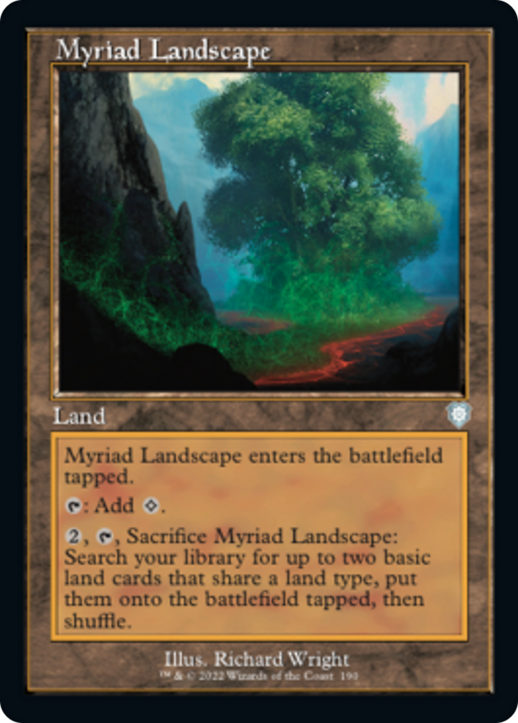 Myriad Landscape [Commander: The Brothers' War] (German)
