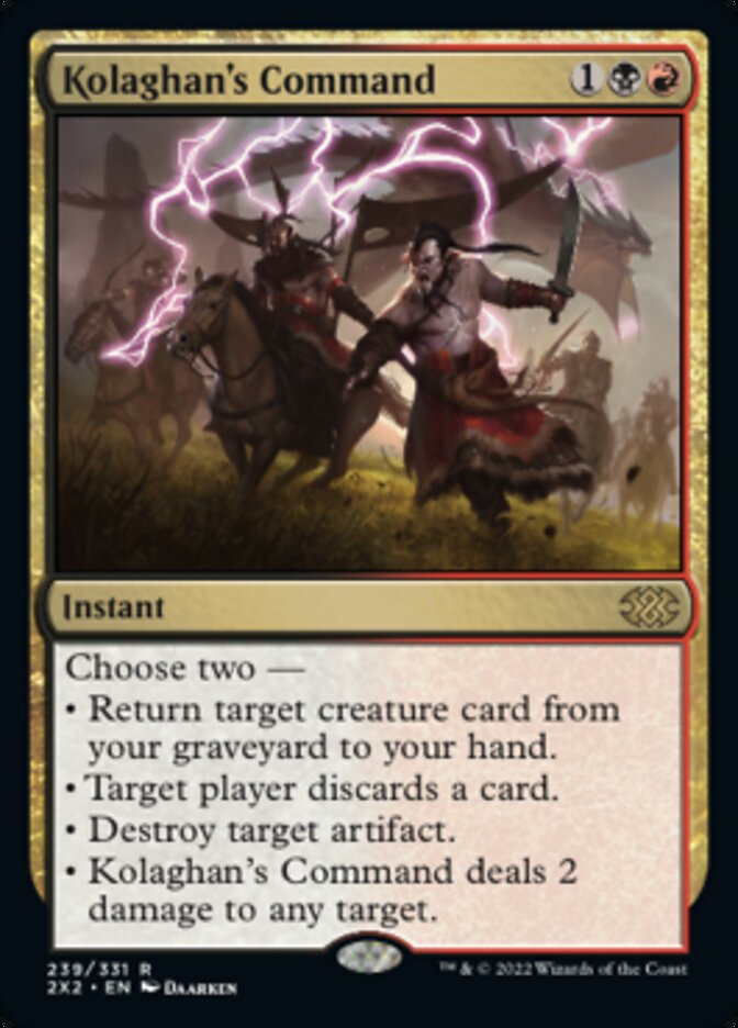 Kolaghan's Command (de Near Mint)