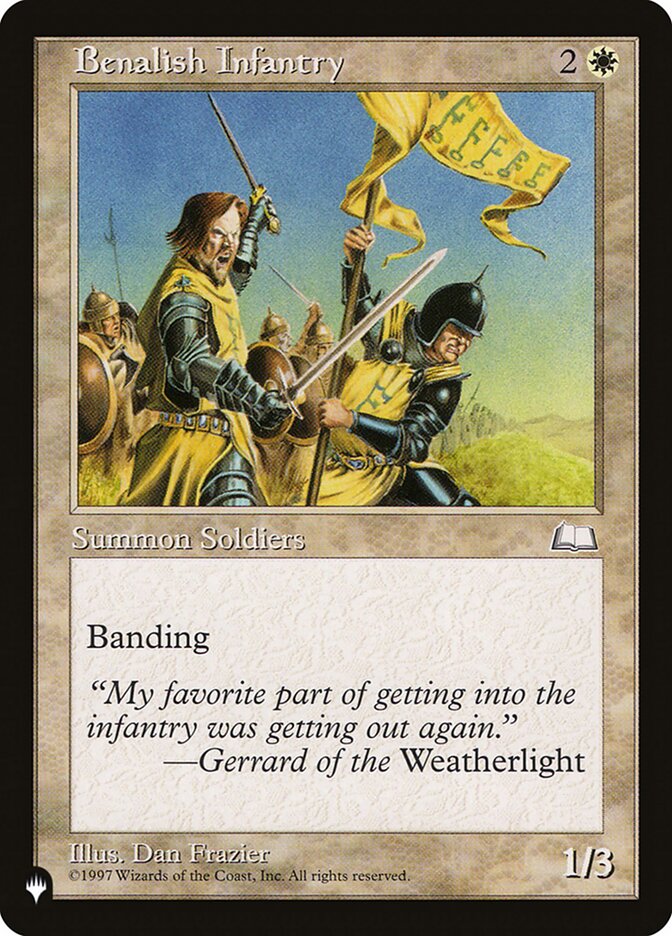 Benalish Infantry (en Near Mint)