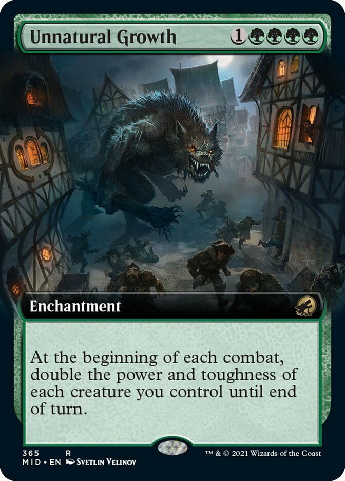 Unnatural Growth (Near Mint Foil)