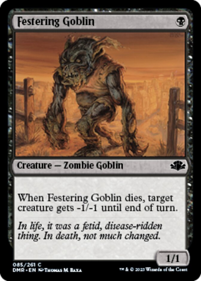 Festering Goblin (en Near Mint)