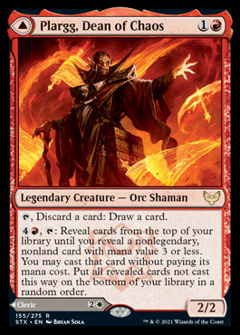 Plargg, Dean of Chaos // Augusta, Dean of Order (de Near Mint)