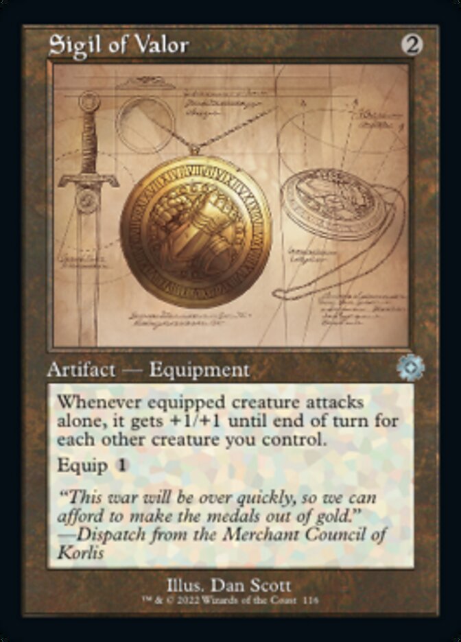 Sigil of Valor (V.2) (de Near Mint)