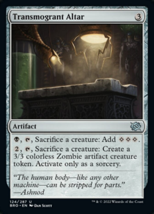 Transmogrant Altar (de Near Mint)