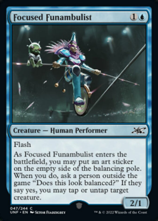 Focused Funambulist (en Near Mint)