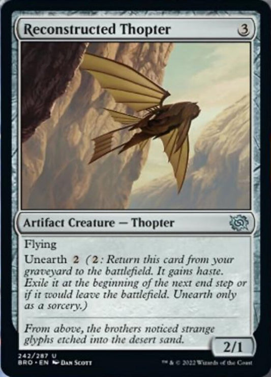 Reconstructed Thopter (de Near Mint)