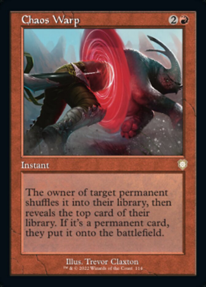 Chaos Warp [Commander: The Brothers' War] (German)