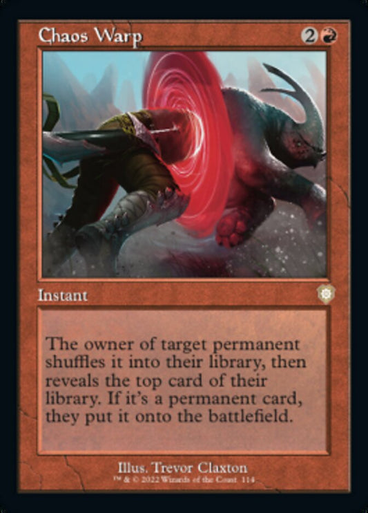 Chaos Warp [Commander: The Brothers' War] (German)