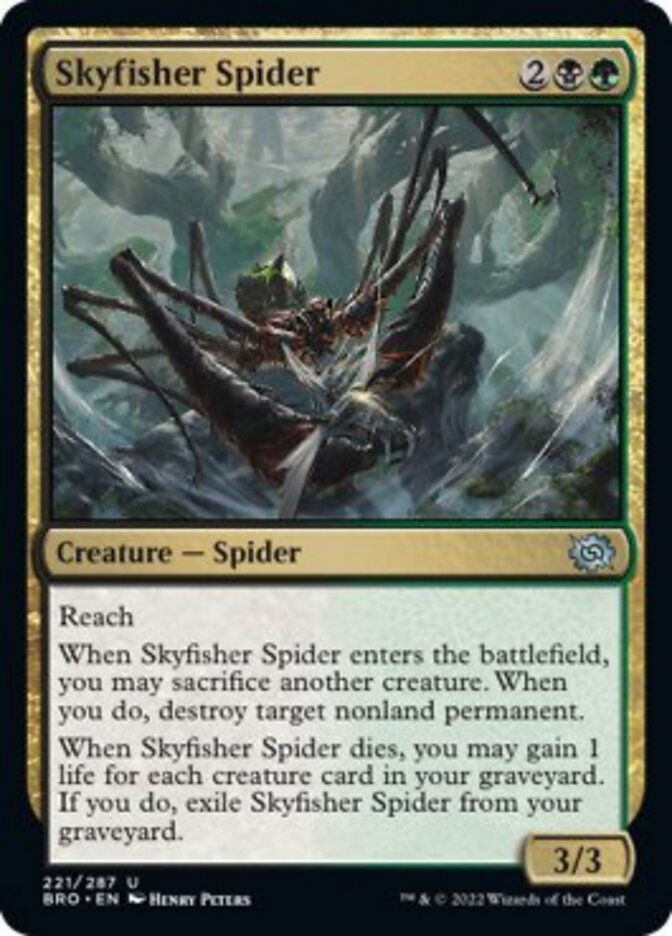 Skyfisher Spider (de Near Mint)