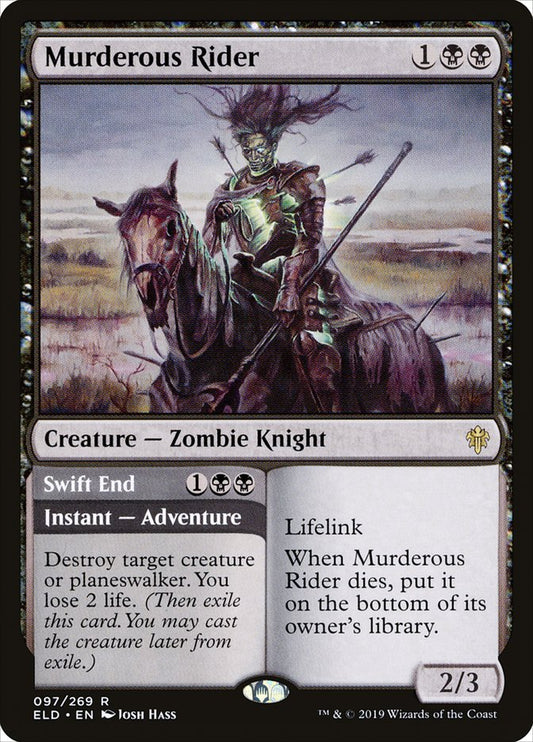 Murderous Rider // Swift End (de Near Mint)