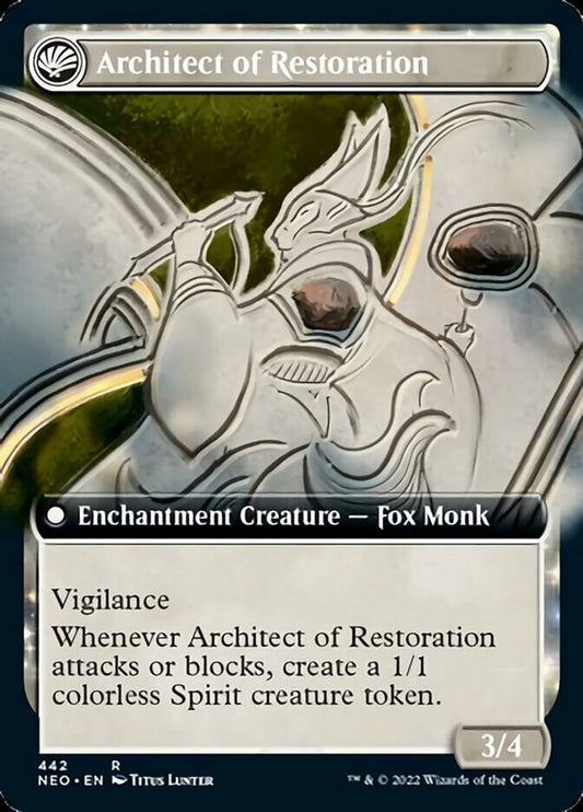 The Restoration of Eiganjo // Architect of Restoration (V.2) (de Near Mint)