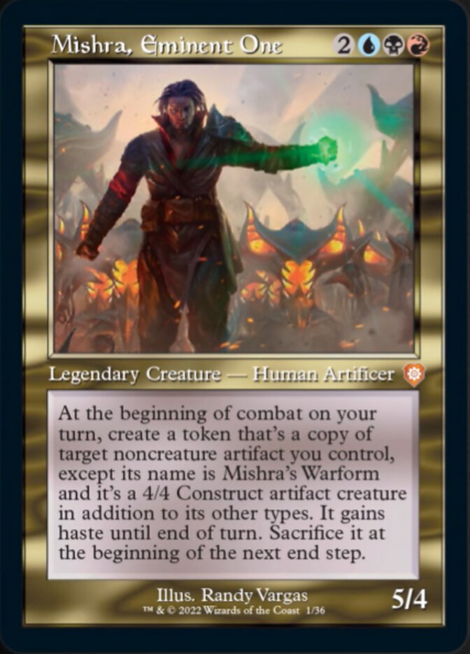 Mishra, Eminent One (001) [Commander: The Brothers' War] (German)