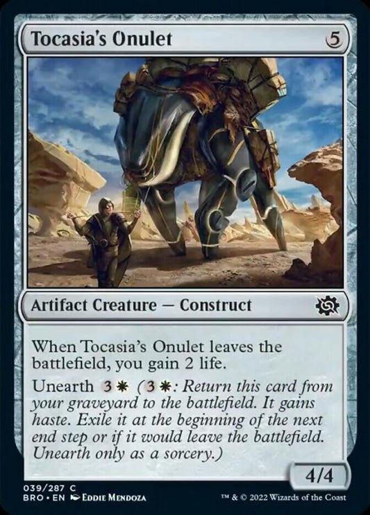 Tocasia's Onulet (de Near Mint)