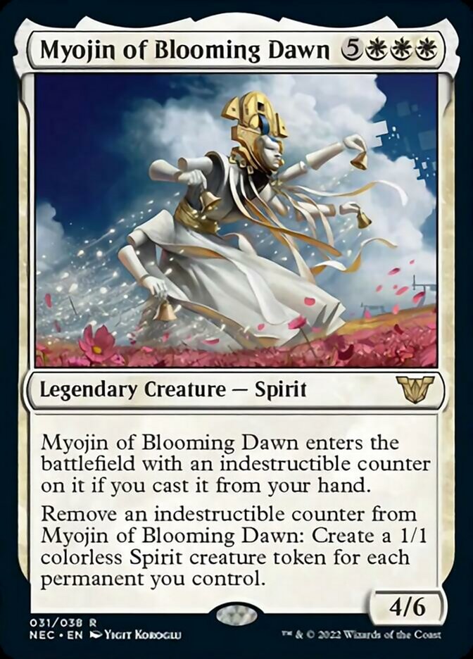 Myojin of Blooming Dawn (V.1) (de Near Mint)