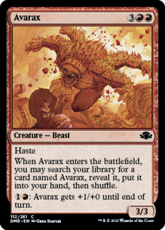 Avarax (en Near Mint)