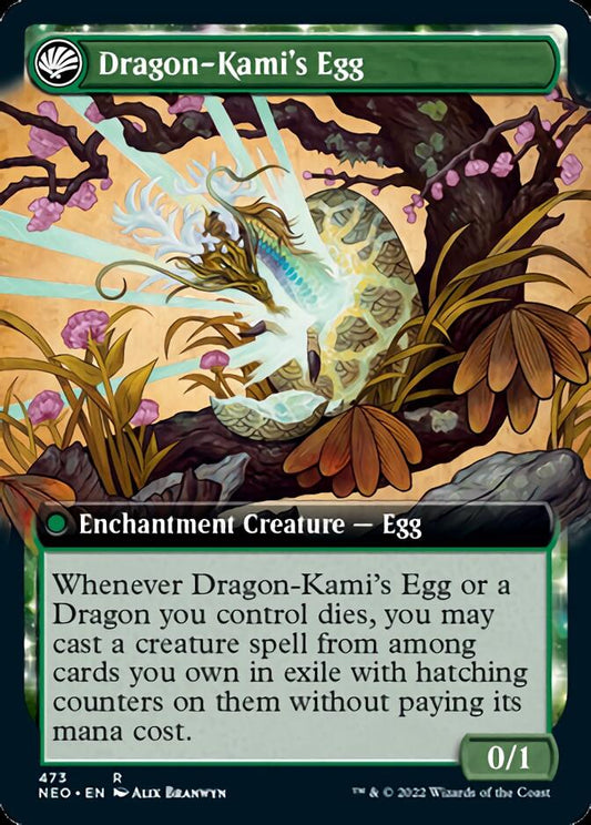 The Dragon-Kami Reborn // Dragon-Kami's Egg (V.2) (de Near Mint)