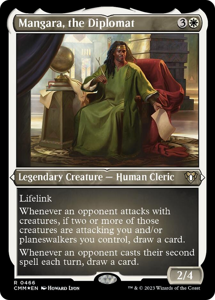 Mangara, the Diplomat (NM Etched Foil)